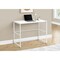 Monarch Specialties Computer Desk, Home Office, Laptop, Left, Right Set-up, Storage Drawers, 40"L, Work, Metal, White I 7775 - alternate 2